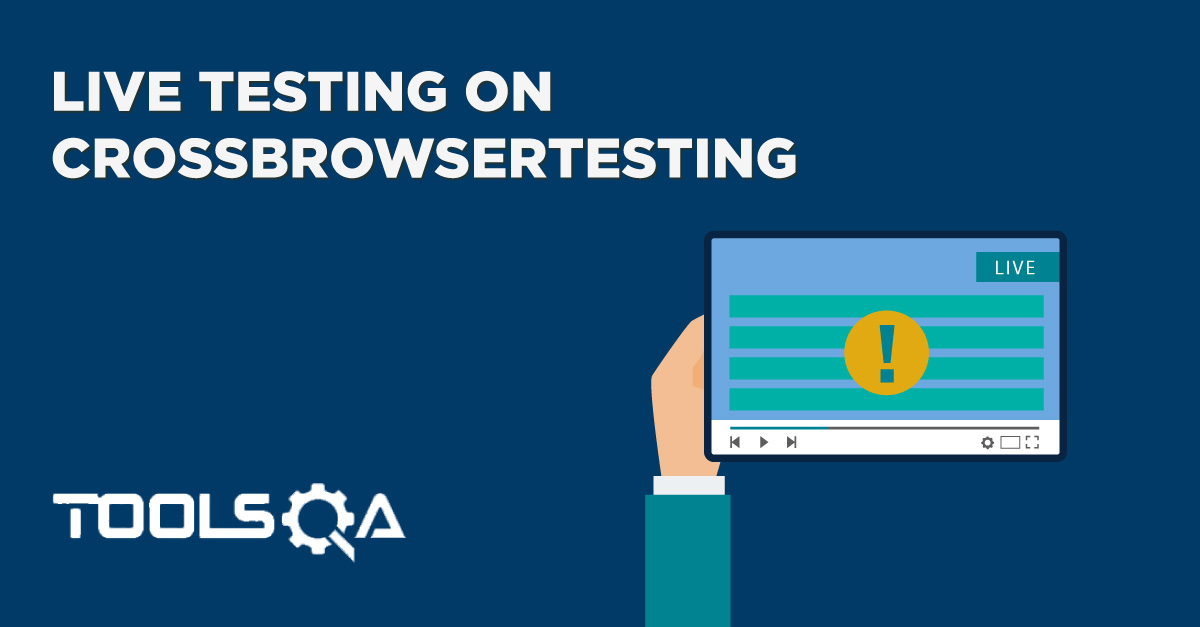 Live Testing On CrossBrowserTesting